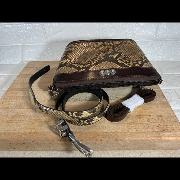 One World Brighton Snakeskin Wristlet and Belt - Picture 11 of 14